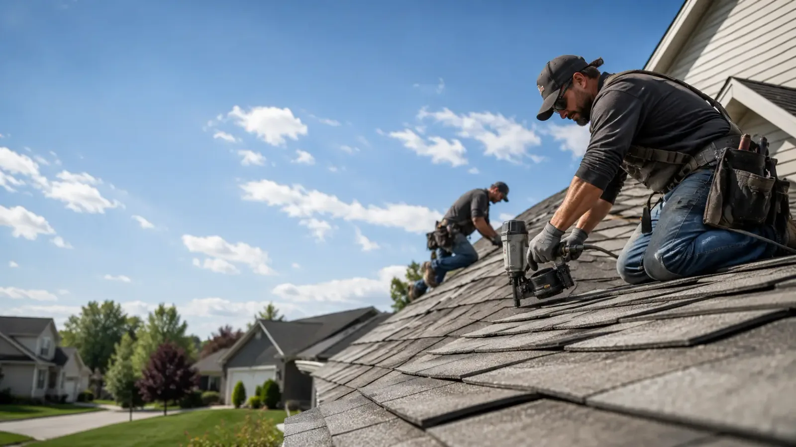 Storm Damage Roof Repair in Webster, PA near me